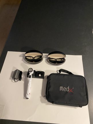 Pre-owned MedX Rehab Laser (Portable), Carrying Case and Power Supply